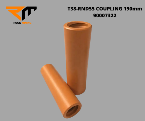 T38-RND55 COUPLING 190mm - Imagen 2